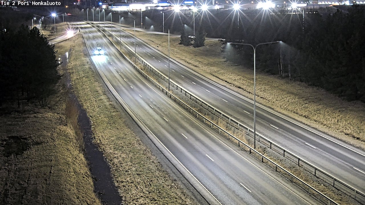 Weather Camera Image Road 2 Pori, Honkaluoto, Pori, Satakunta