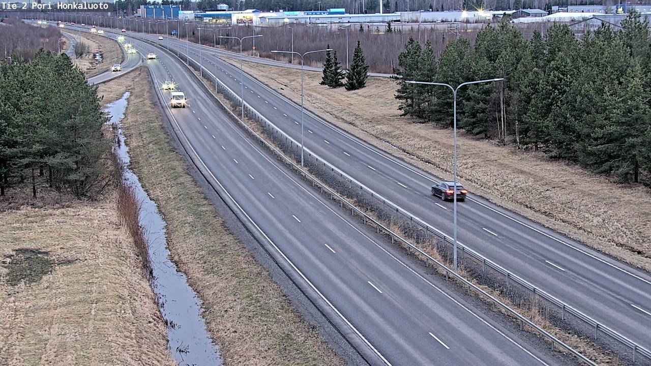 Kelikamerat Kuva Tie 2 Pori, Honkaluoto, Pori, Satakunta