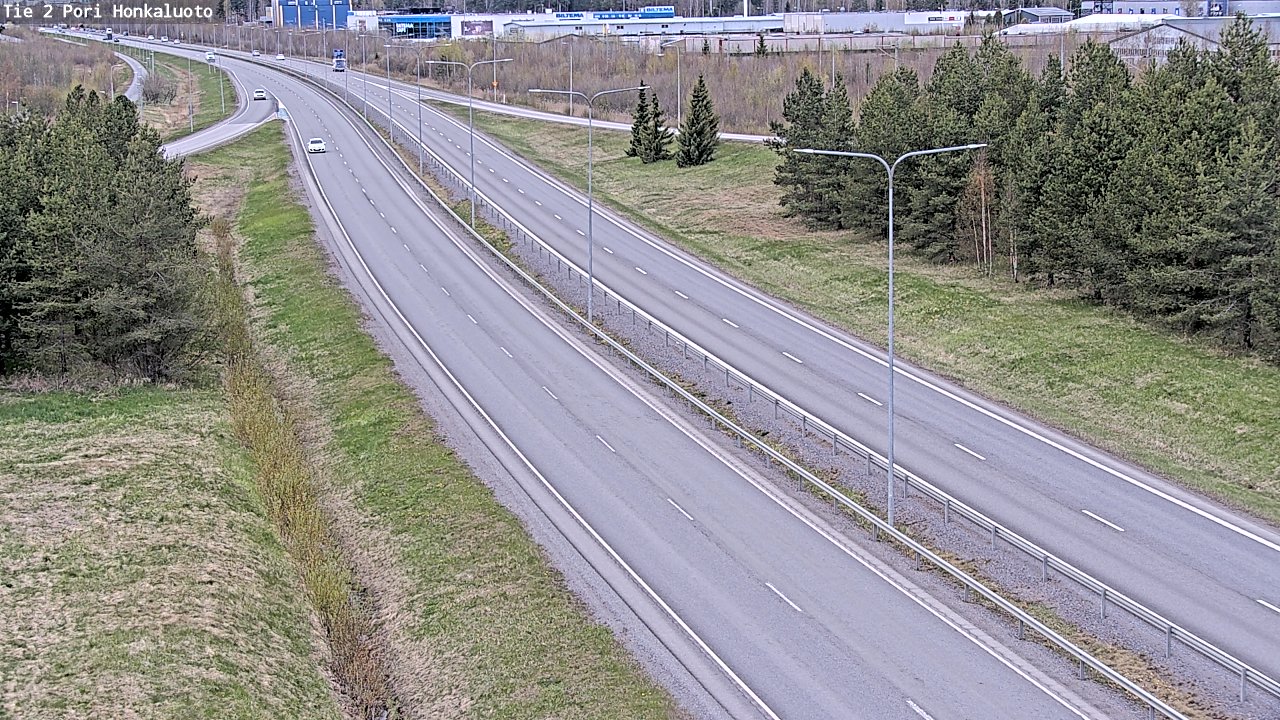 Weather Camera Image Road 2 Pori, Honkaluoto, Pori, Satakunta