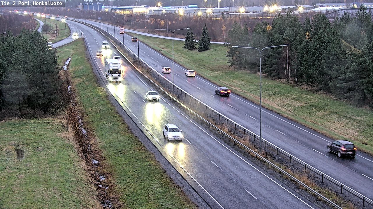 Kelikamerat Kuva Tie 2 Pori, Honkaluoto, Pori, Satakunta