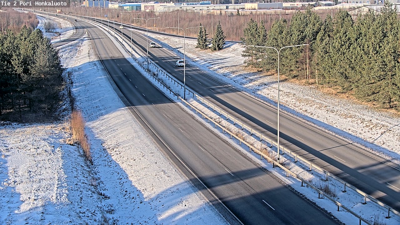 Weather Camera Image Road 2 Pori, Honkaluoto, Pori, Satakunta