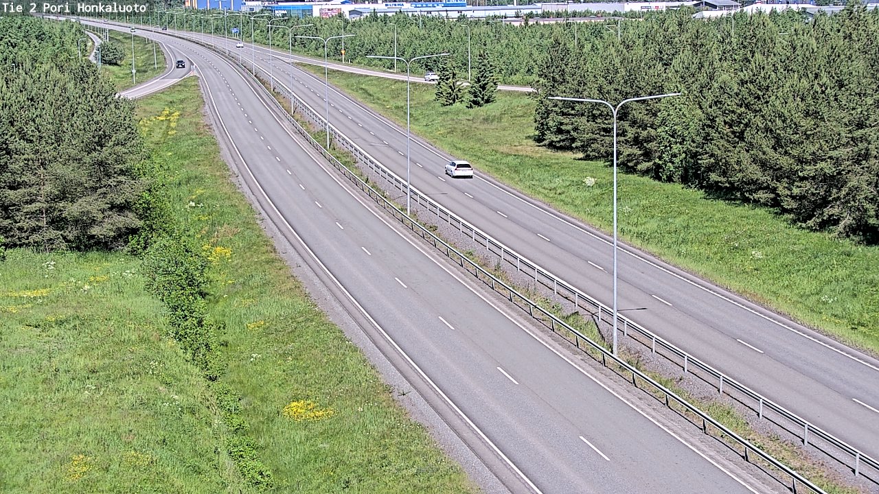 Weather Camera Image Road 2 Pori, Honkaluoto, Pori, Satakunta