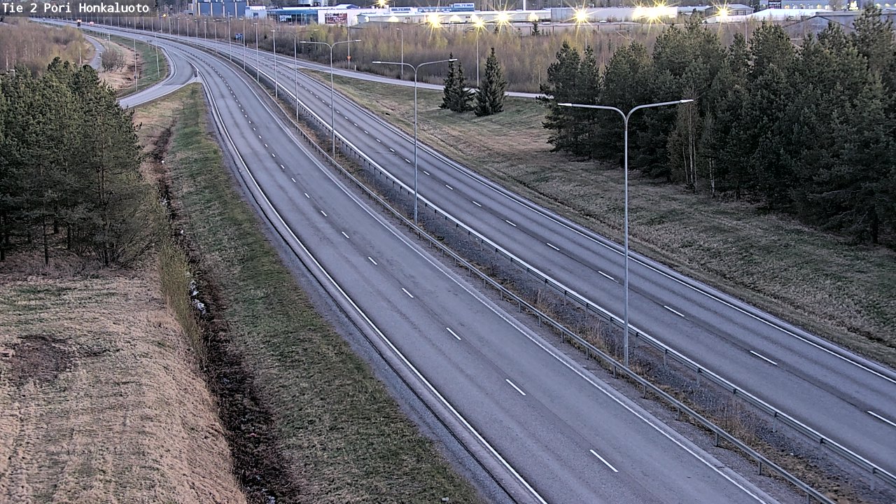 Kelikamerat Kuva Tie 2 Pori, Honkaluoto, Pori, Satakunta