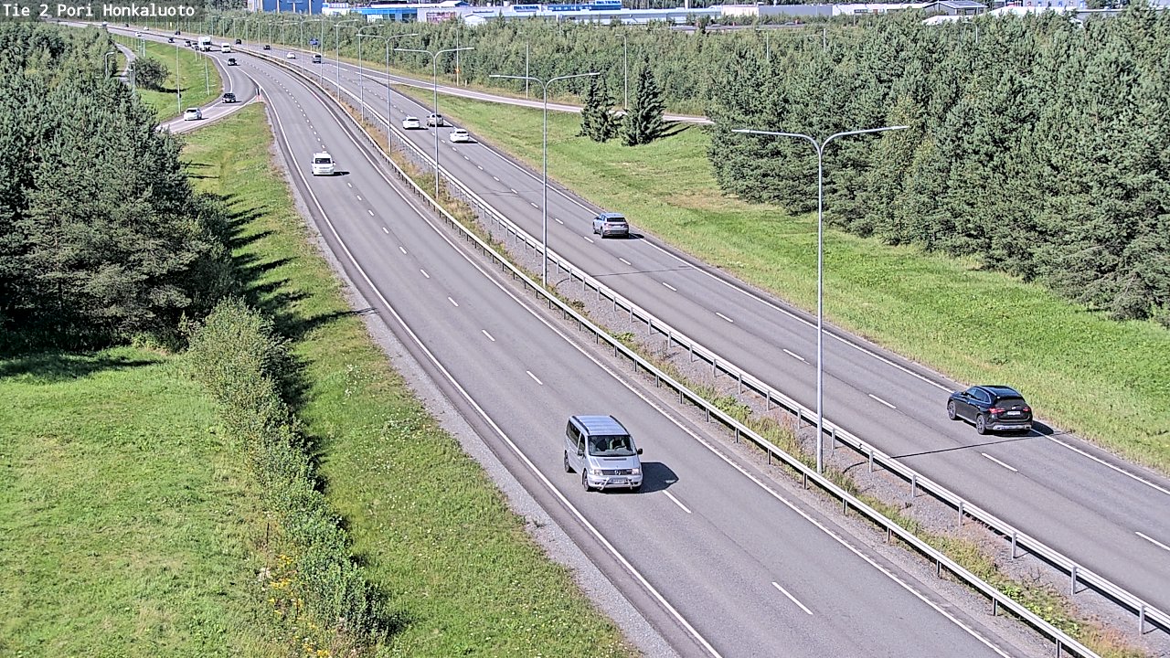 Kelikamerat Kuva Tie 2 Pori, Honkaluoto, Pori, Satakunta
