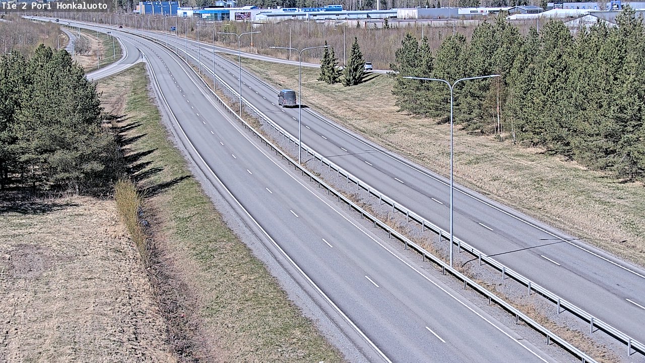 Weather Camera Image Road 2 Pori, Honkaluoto, Pori, Satakunta