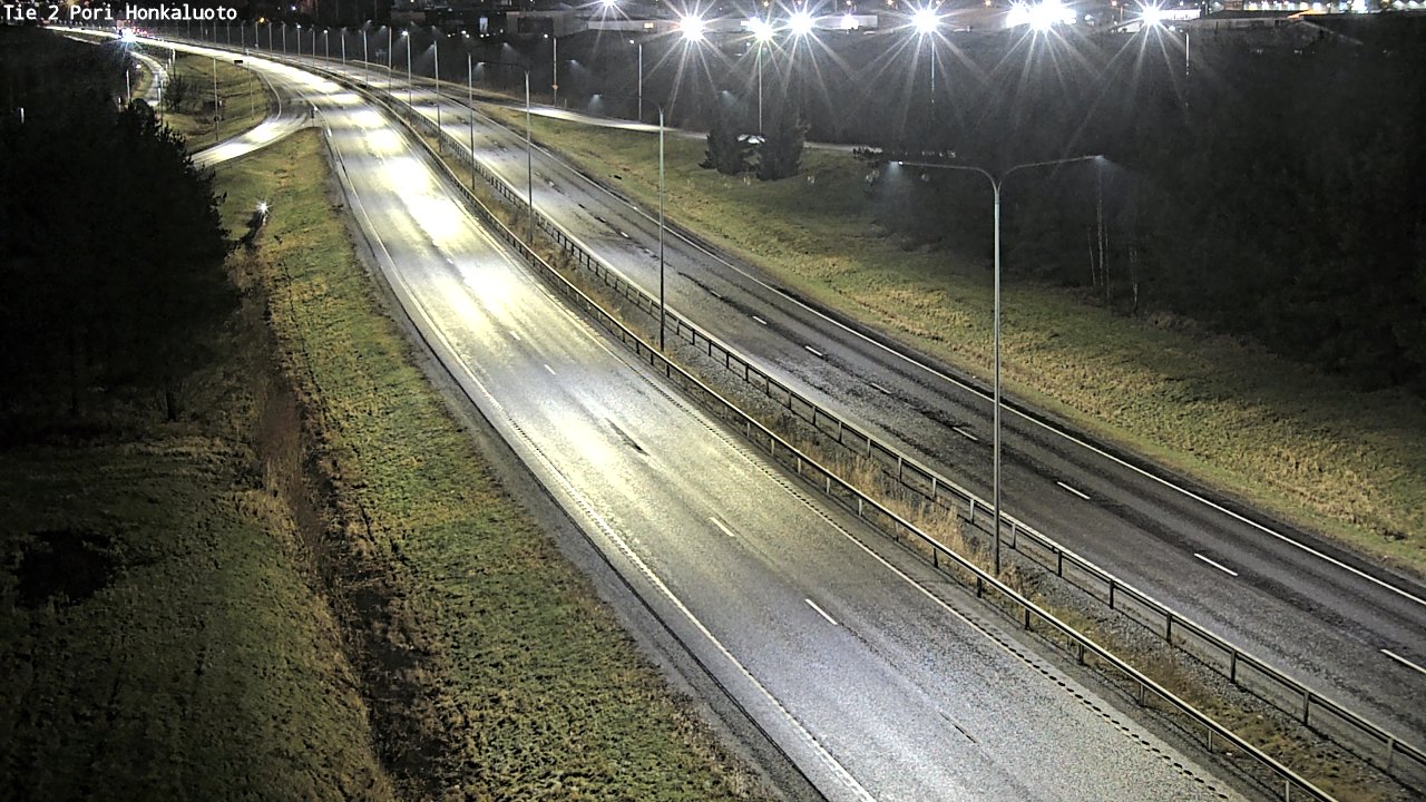 Weather Camera Image Road 2 Pori, Honkaluoto, Pori, Satakunta