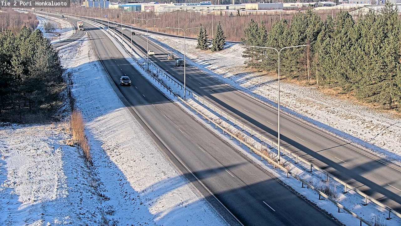 Weather Camera Image Road 2 Pori, Honkaluoto, Pori, Satakunta