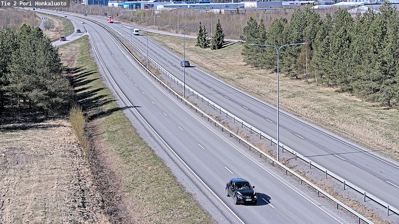 Weather Camera Image Road 2 Pori, Honkaluoto, Pori, Satakunta