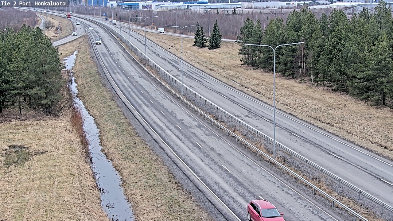 Weather Camera Image Road 2 Pori, Honkaluoto, Pori, Satakunta