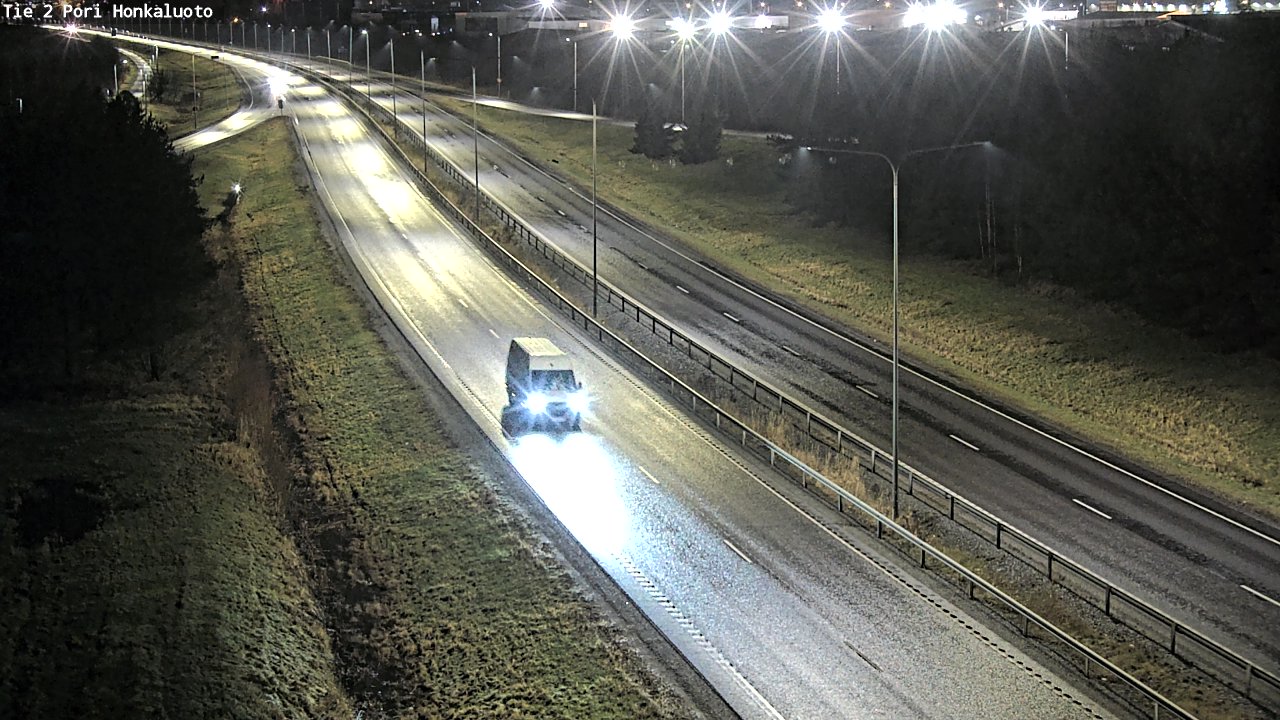 Weather Camera Image Road 2 Pori, Honkaluoto, Pori, Satakunta