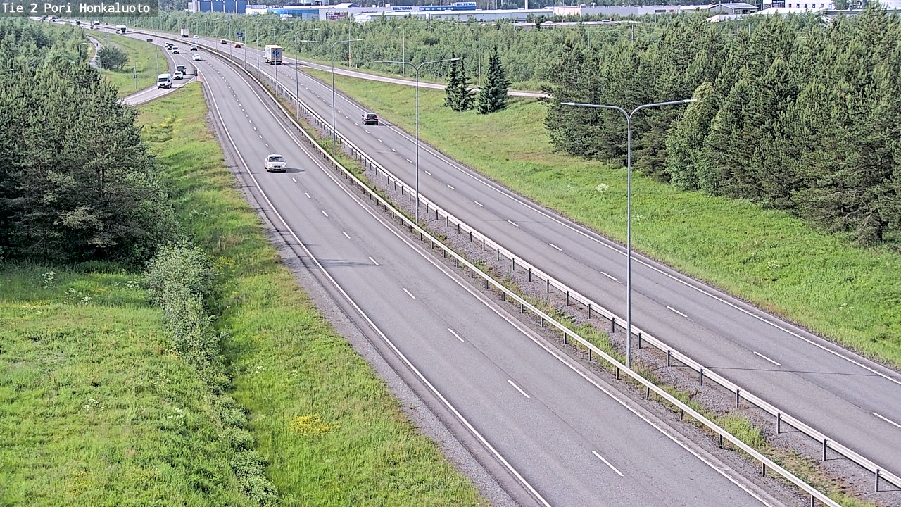 Kelikamerat Kuva Tie 2 Pori, Honkaluoto, Pori, Satakunta