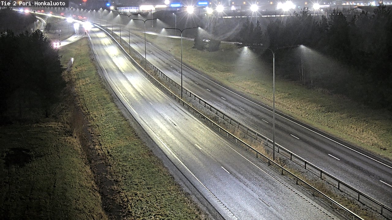 Weather Camera Image Road 2 Pori, Honkaluoto, Pori, Satakunta