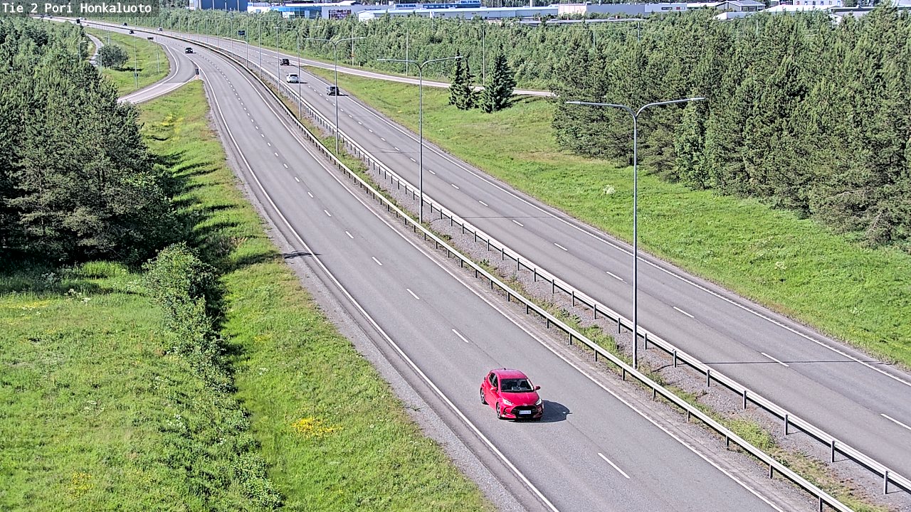 Weather Camera Image Road 2 Pori, Honkaluoto, Pori, Satakunta
