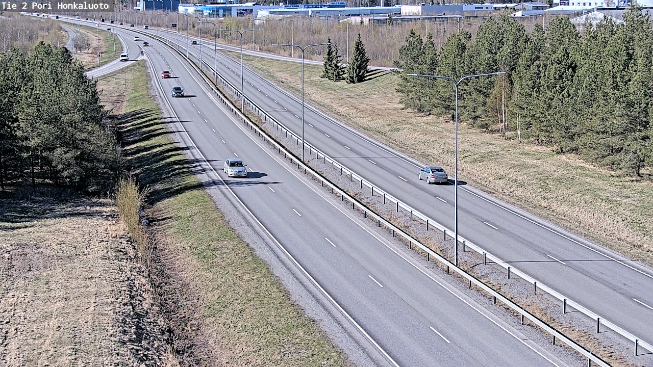 Weather Camera Image Road 2 Pori, Honkaluoto, Pori, Satakunta