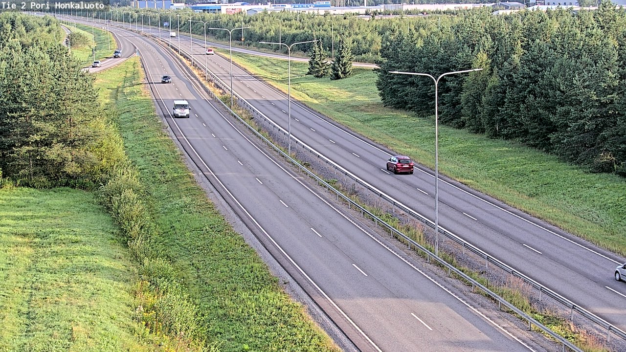 Kelikamerat Kuva Tie 2 Pori, Honkaluoto, Pori, Satakunta