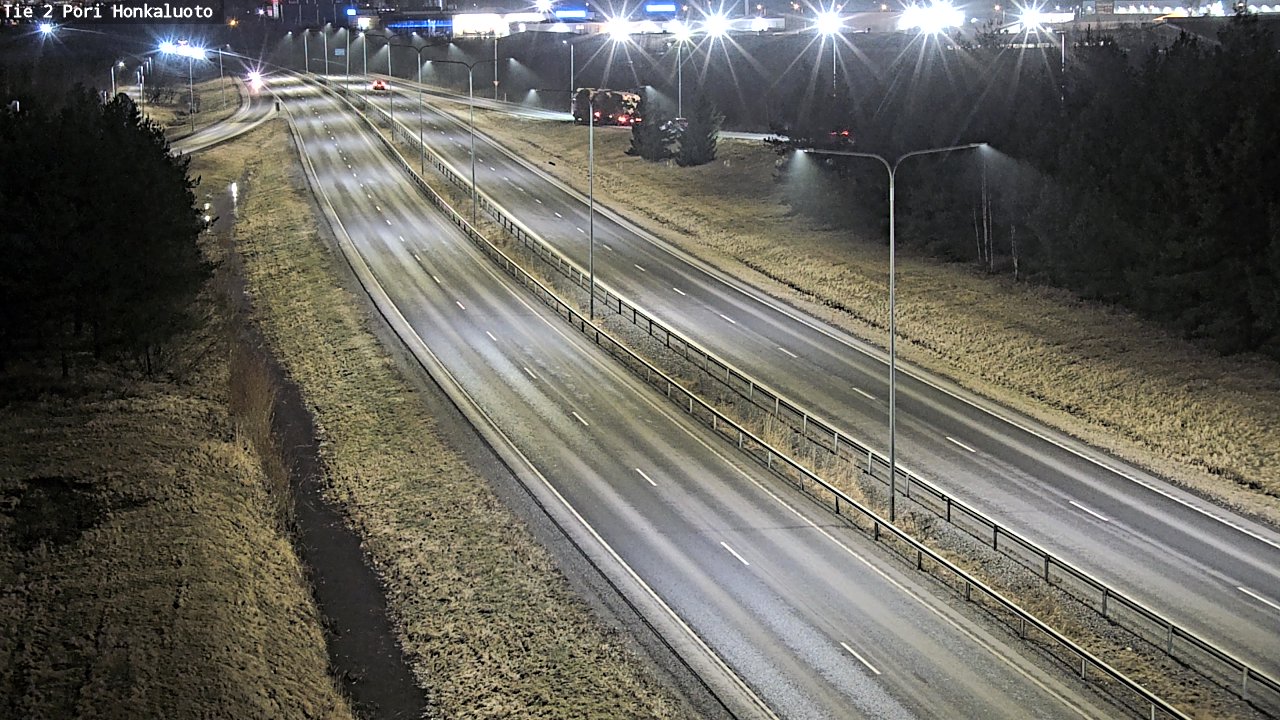 Weather Camera Image Road 2 Pori, Honkaluoto, Pori, Satakunta