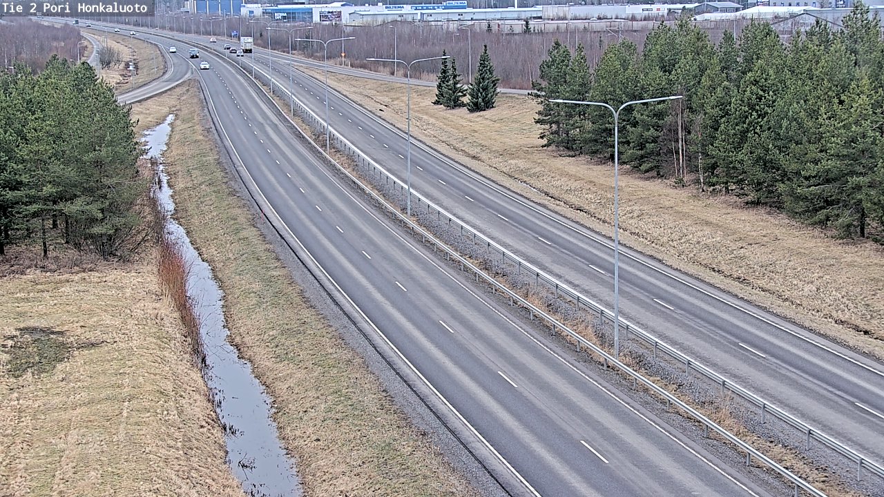 Kelikamerat Kuva Tie 2 Pori, Honkaluoto, Pori, Satakunta
