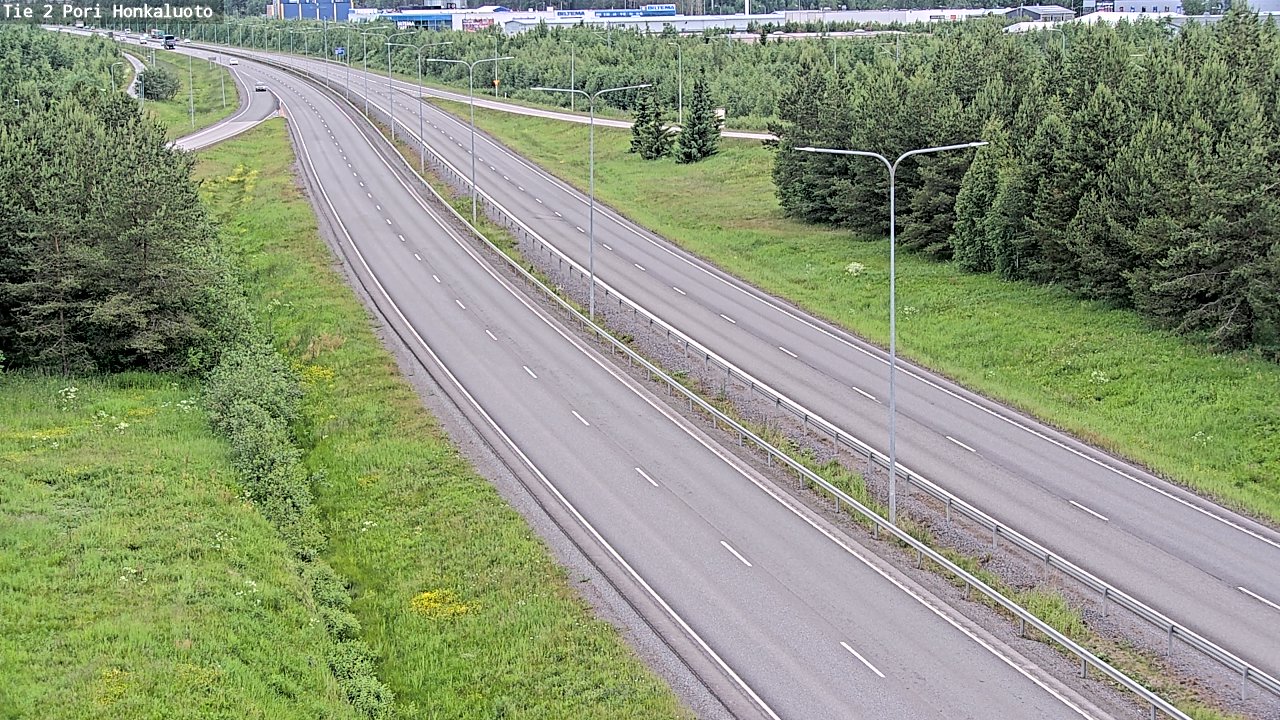 Weather Camera Image Road 2 Pori, Honkaluoto, Pori, Satakunta