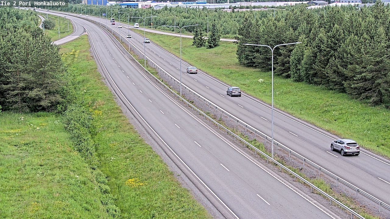 Weather Camera Image Road 2 Pori, Honkaluoto, Pori, Satakunta