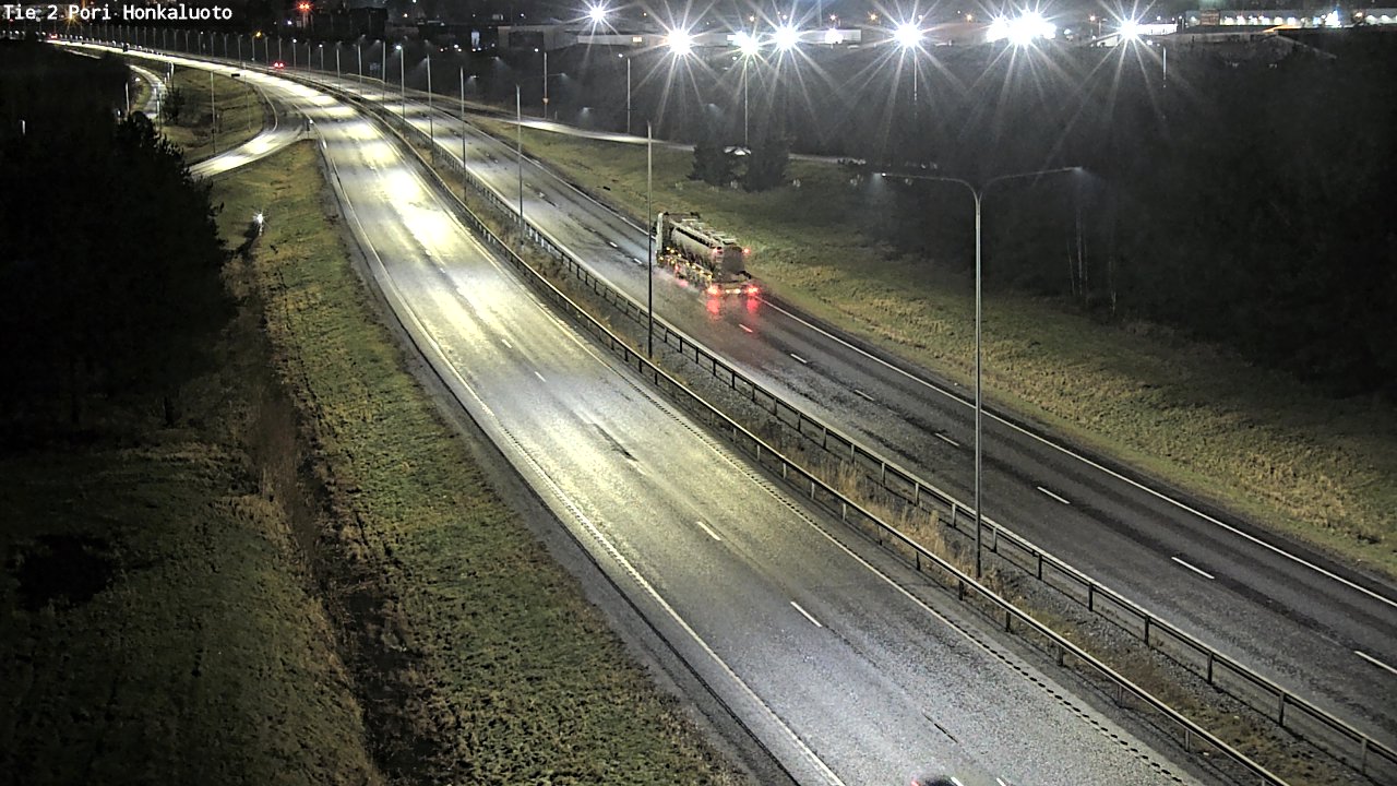 Weather Camera Image Road 2 Pori, Honkaluoto, Pori, Satakunta