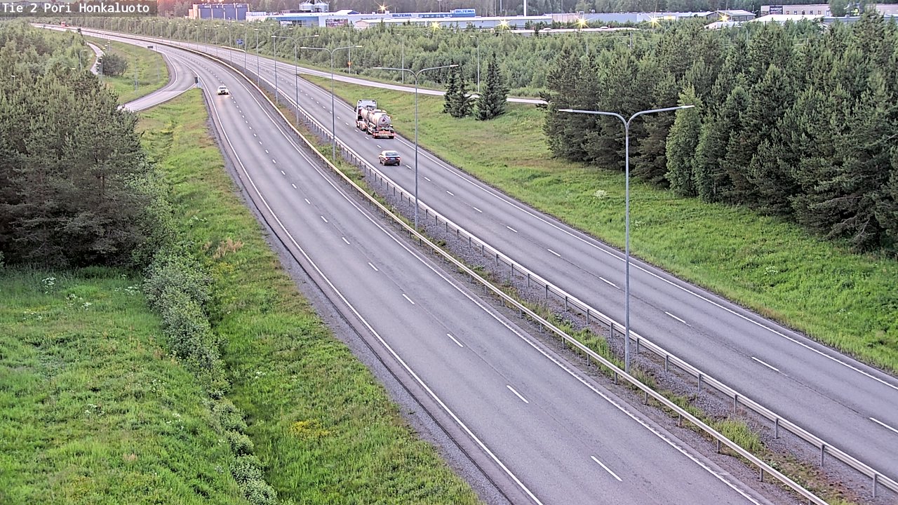 Kelikamerat Kuva Tie 2 Pori, Honkaluoto, Pori, Satakunta