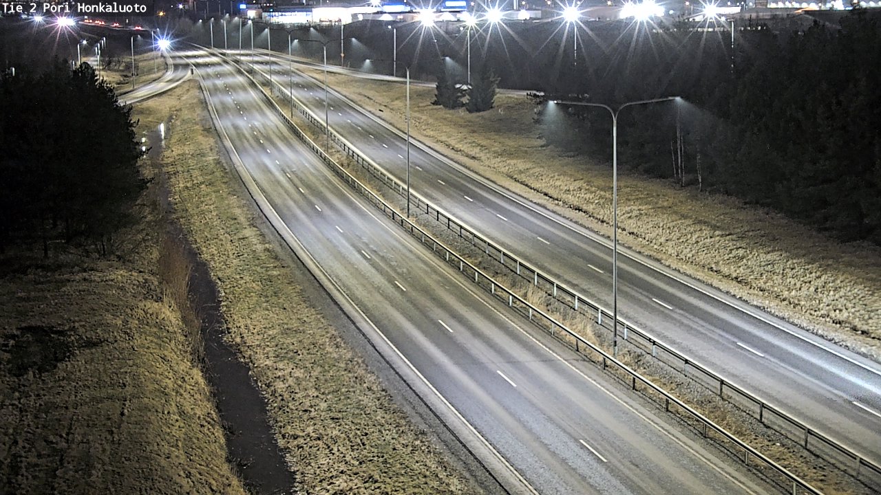 Weather Camera Image Road 2 Pori, Honkaluoto, Pori, Satakunta