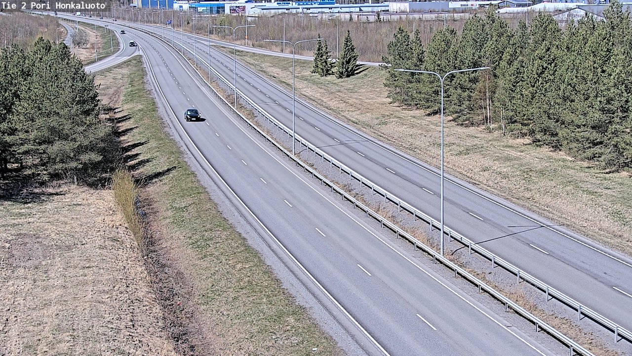 Weather Camera Image Road 2 Pori, Honkaluoto, Pori, Satakunta