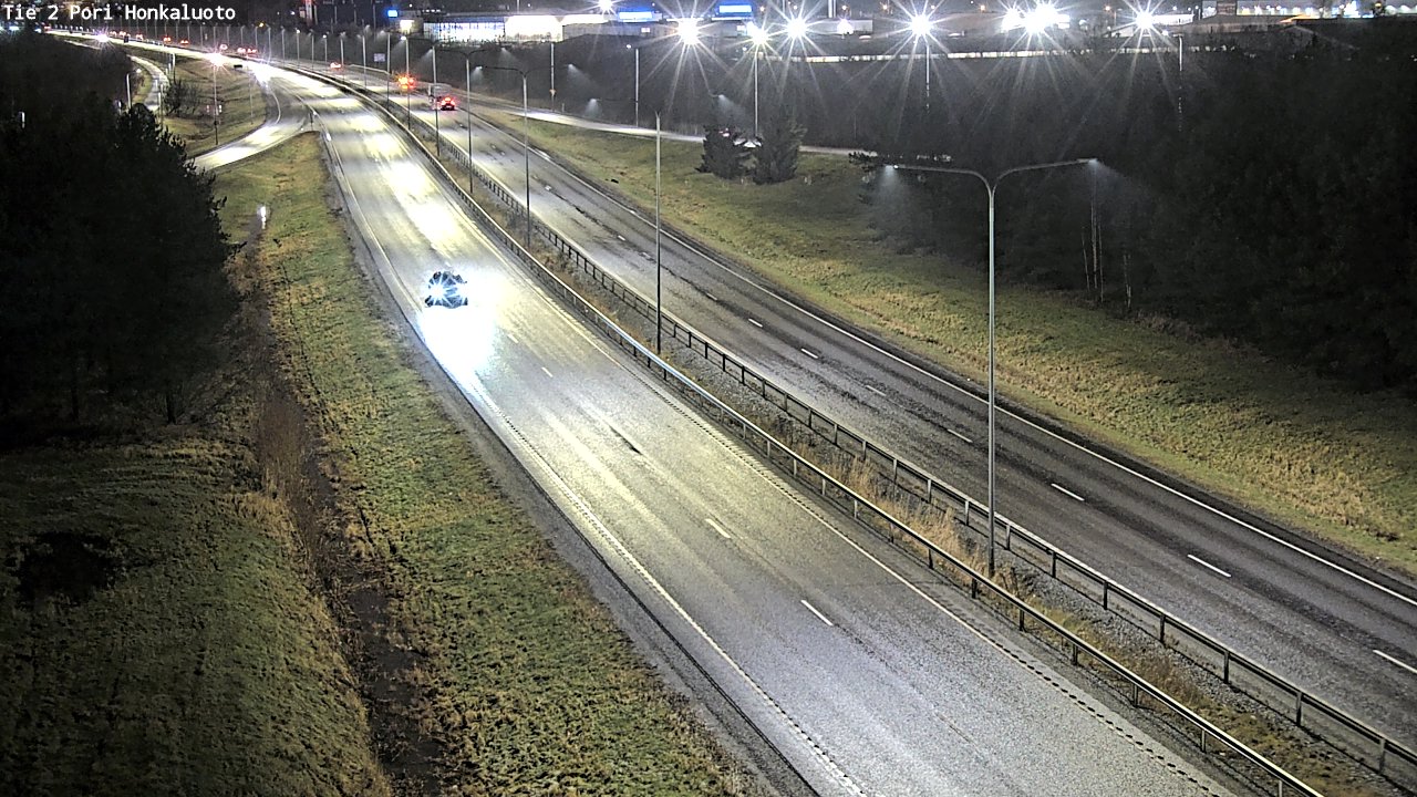 Weather Camera Image Road 2 Pori, Honkaluoto, Pori, Satakunta