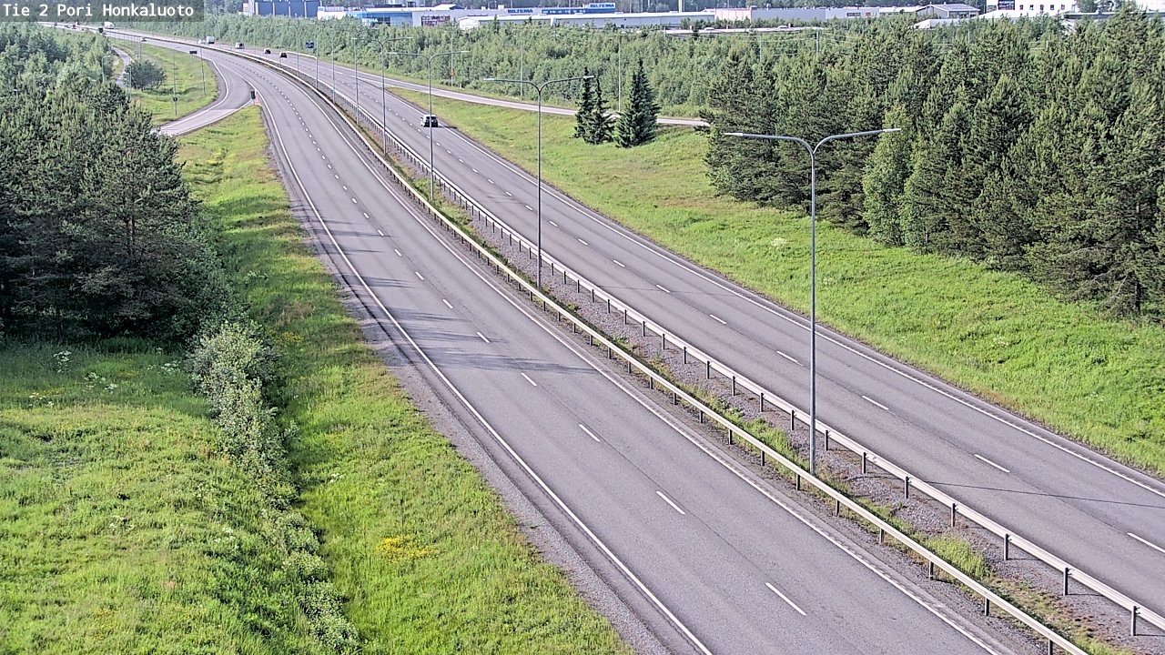 Kelikamerat Kuva Tie 2 Pori, Honkaluoto, Pori, Satakunta