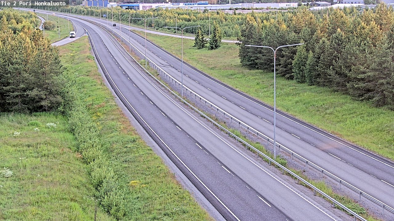 Weather Camera Image Road 2 Pori, Honkaluoto, Pori, Satakunta