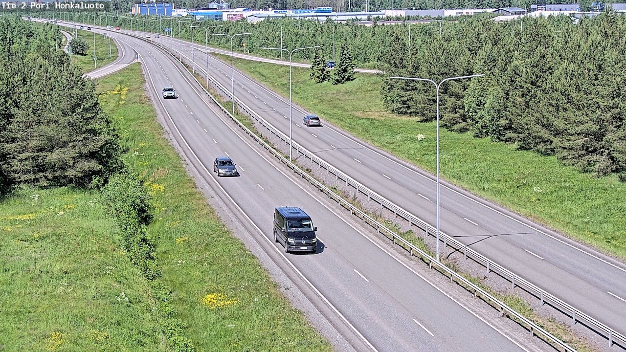 Weather Camera Image Road 2 Pori, Honkaluoto, Pori, Satakunta