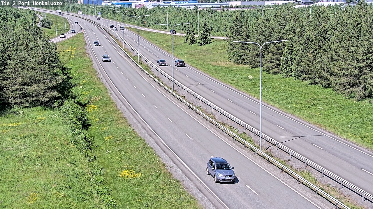 Weather Camera Image Road 2 Pori, Honkaluoto, Pori, Satakunta
