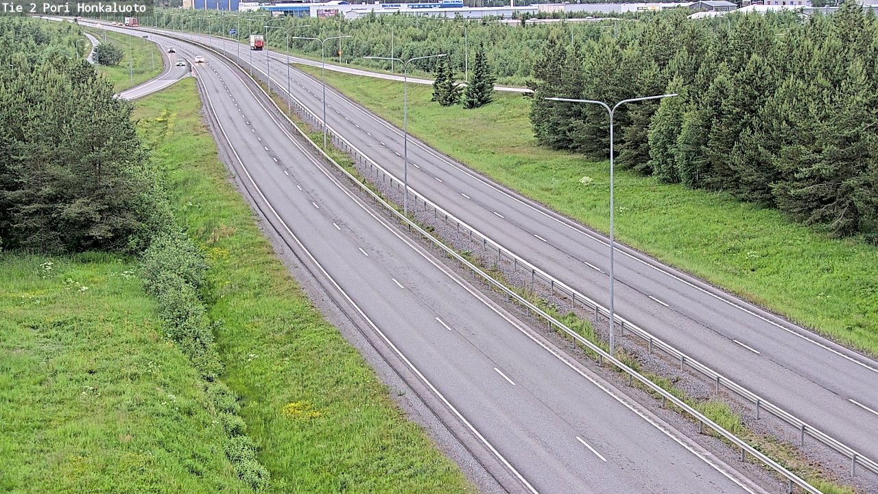 Kelikamerat Kuva Tie 2 Pori, Honkaluoto, Pori, Satakunta
