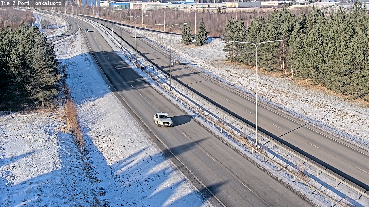 Weather Camera Image Road 2 Pori, Honkaluoto, Pori, Satakunta