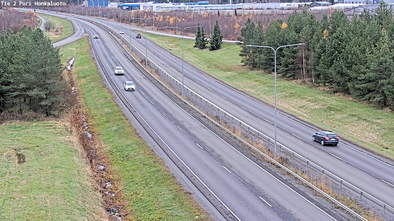 Kelikamerat Kuva Tie 2 Pori, Honkaluoto, Pori, Satakunta