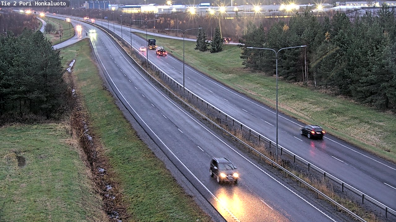 Kelikamerat Kuva Tie 2 Pori, Honkaluoto, Pori, Satakunta
