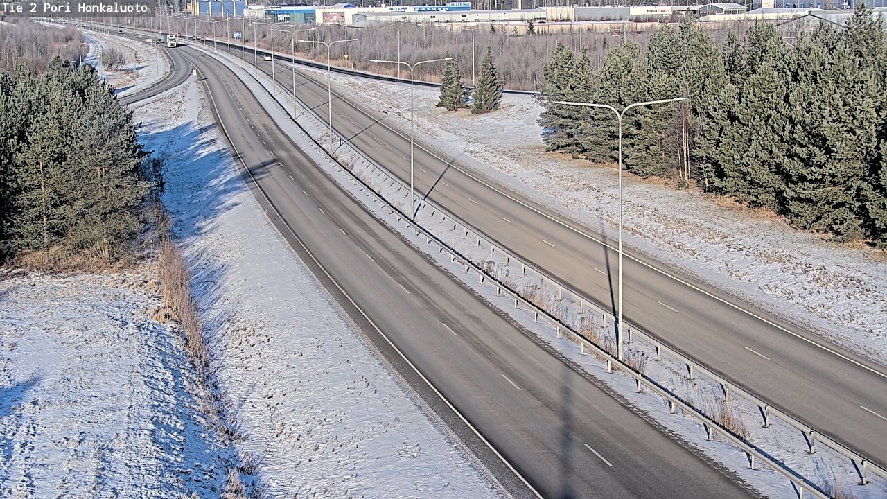 Weather Camera Image Road 2 Pori, Honkaluoto, Pori, Satakunta