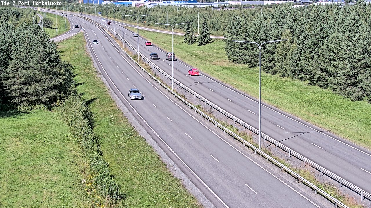 Kelikamerat Kuva Tie 2 Pori, Honkaluoto, Pori, Satakunta