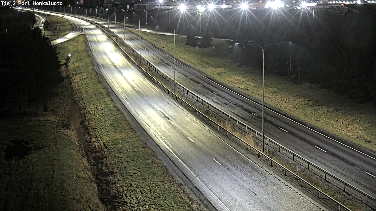 Weather Camera Image Road 2 Pori, Honkaluoto, Pori, Satakunta