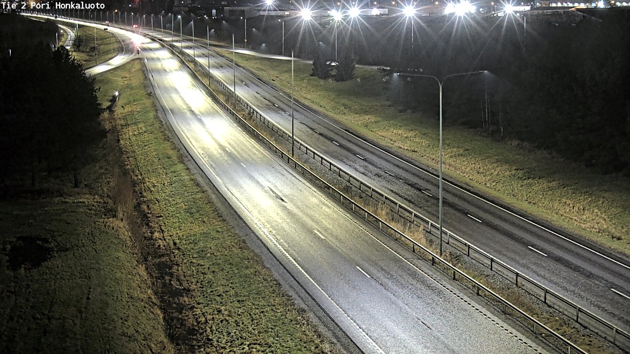 Weather Camera Image Road 2 Pori, Honkaluoto, Pori, Satakunta