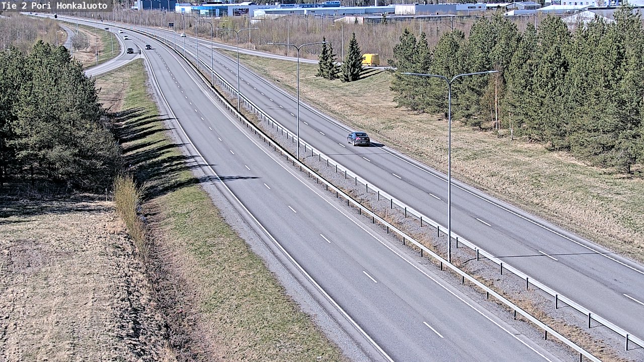 Weather Camera Image Road 2 Pori, Honkaluoto, Pori, Satakunta