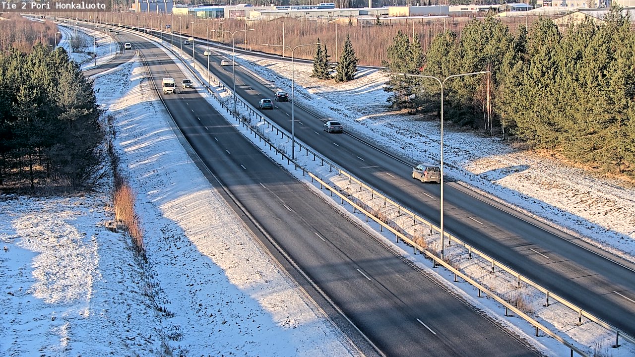 Weather Camera Image Road 2 Pori, Honkaluoto, Pori, Satakunta