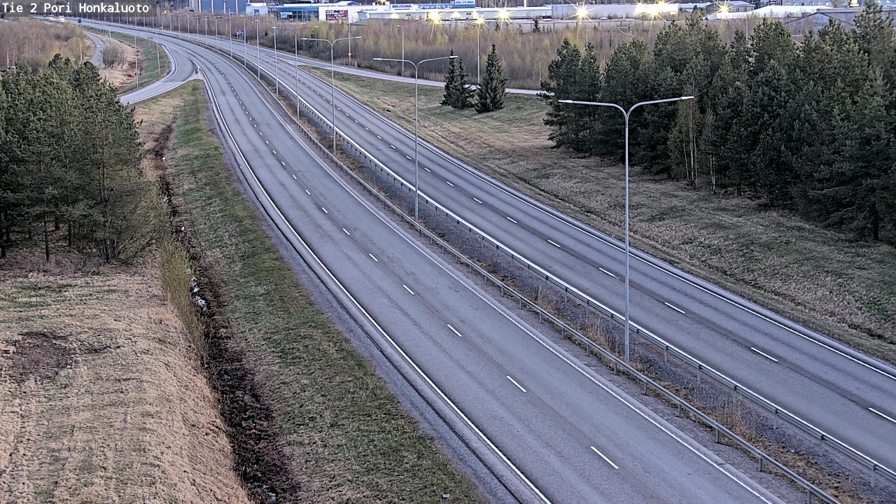 Kelikamerat Kuva Tie 2 Pori, Honkaluoto, Pori, Satakunta