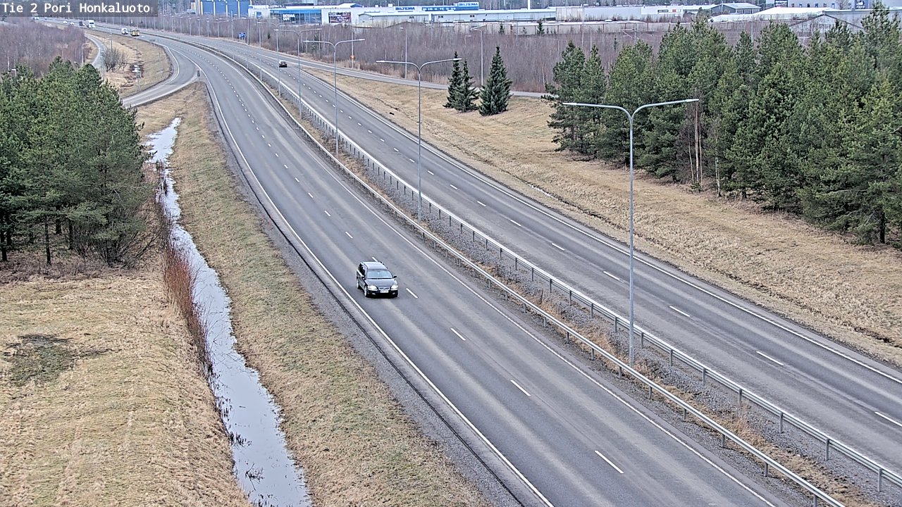 Kelikamerat Kuva Tie 2 Pori, Honkaluoto, Pori, Satakunta
