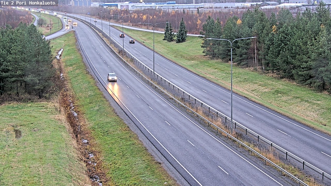 Kelikamerat Kuva Tie 2 Pori, Honkaluoto, Pori, Satakunta