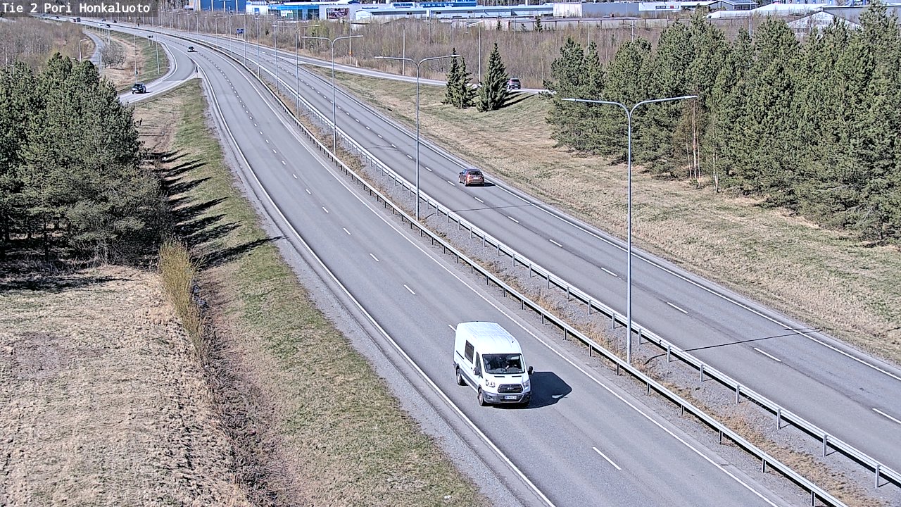 Weather Camera Image Road 2 Pori, Honkaluoto, Pori, Satakunta
