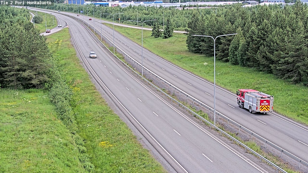 Weather Camera Image Road 2 Pori, Honkaluoto, Pori, Satakunta