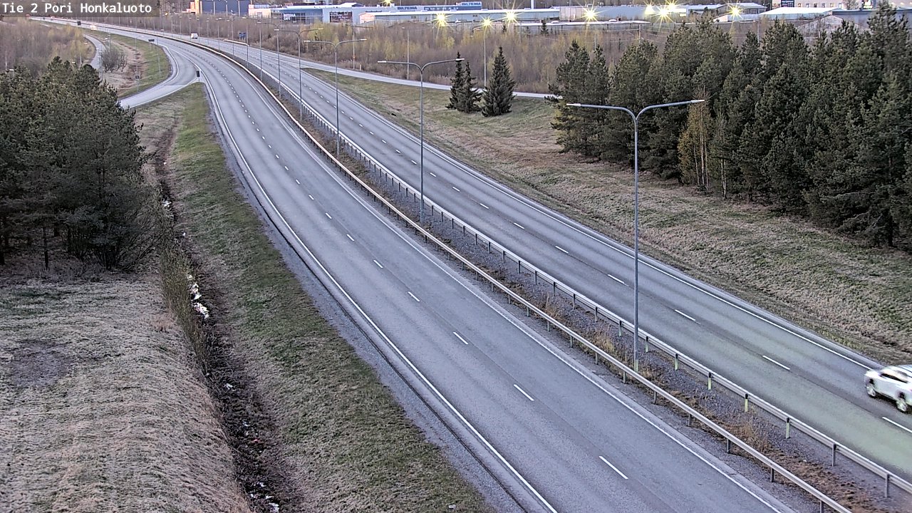 Weather Camera Image Road 2 Pori, Honkaluoto, Pori, Satakunta