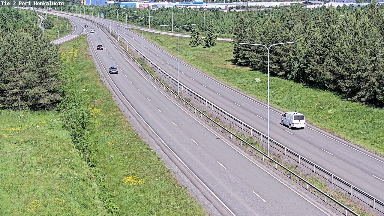 Weather Camera Image Road 2 Pori, Honkaluoto, Pori, Satakunta