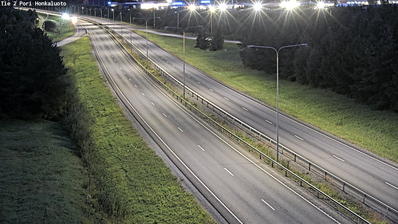 Kelikamerat Kuva Tie 2 Pori, Honkaluoto, Pori, Satakunta